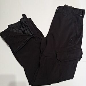 Gerry Weber Men's Black Cargo Snow Pants